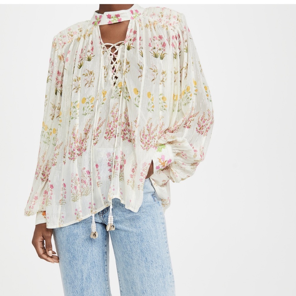 Hemant and Nandita Floral Blouse